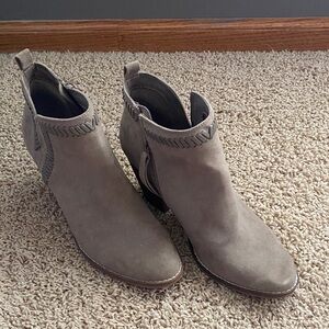 DV by Dolce Vita Taupe Ankle Booties
